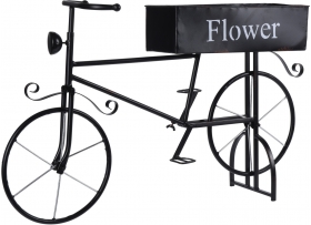 Lillekast-jalgratas must