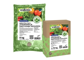 Orgaaniline väetis tomatitele ja kasvumaja taimedele 20 kg